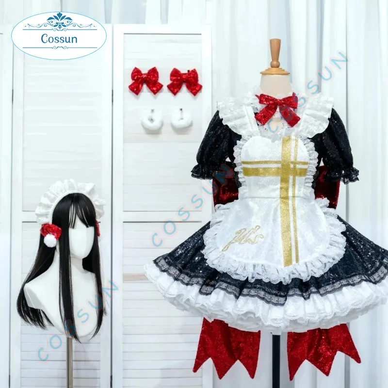 

Игра Lovelive Kousaka Honoka, карнавальный костюм на Хэллоуин, пение, элегантное милое платье, униформа, карнавальный наряд для вечеринки, женский костюм