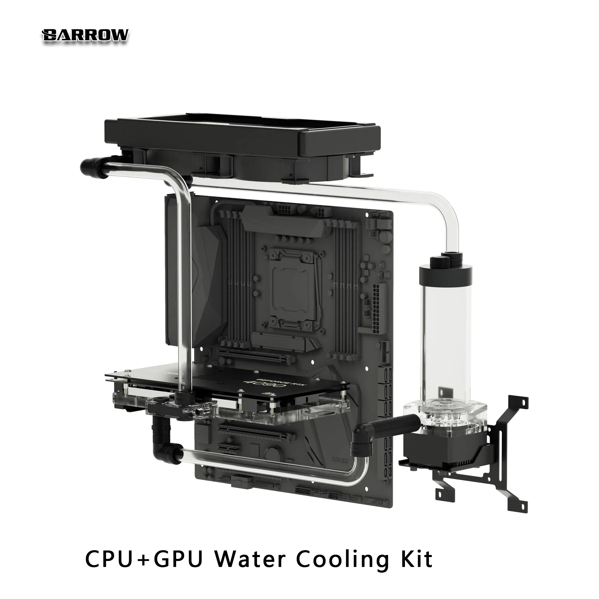 Barrow Water Cooling Kit GPU CPU Water Block DDC Pump 28mm Thick Radiator Computer System PC Cooler G'1/4  Fittings GCI-TZ