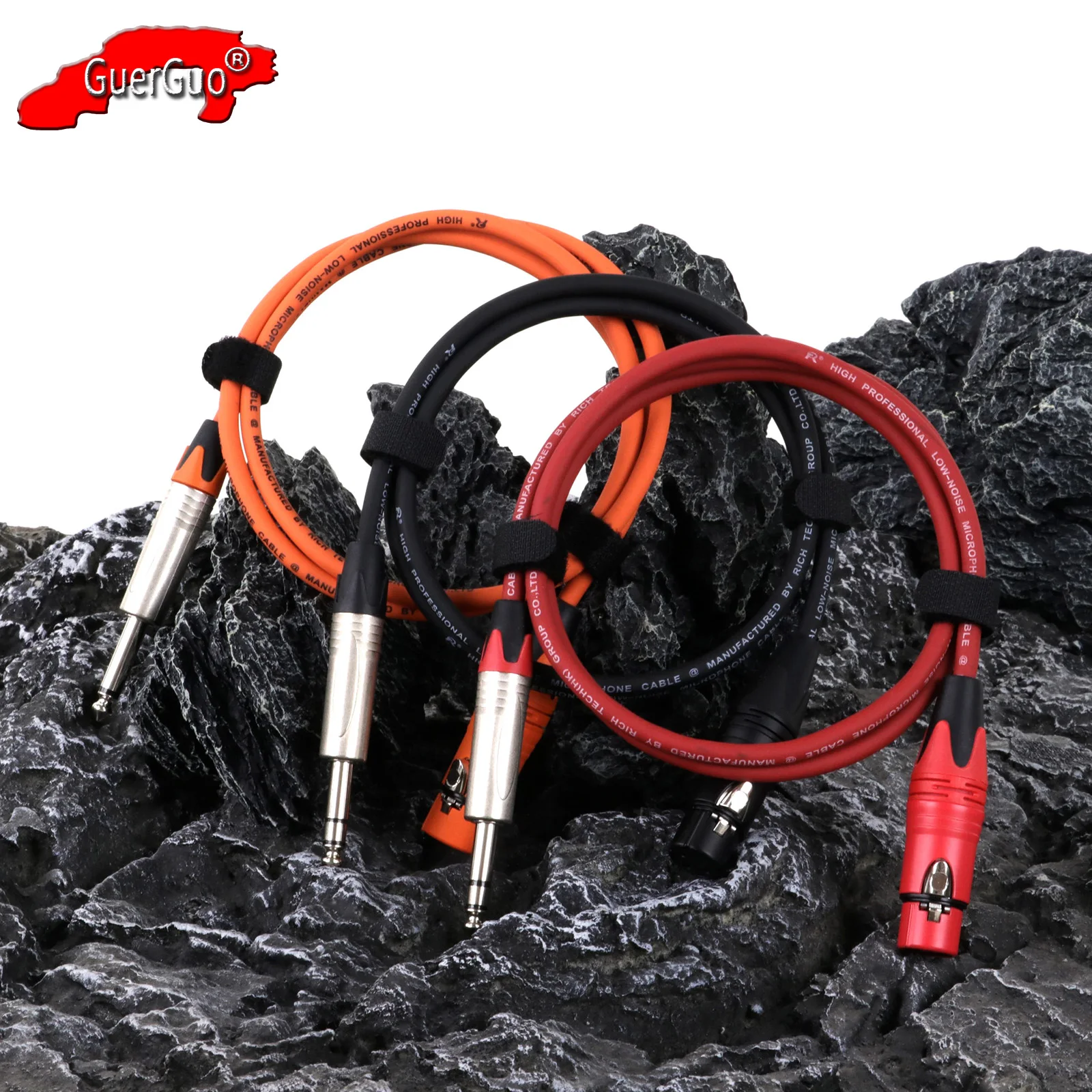 

0.2M-30M TRS 1/4 Inch to XLR Cable,XLR 3Pin Female to Quarter Inch Male Balanced XLR to 6.35mm Jack Signal Interconnect Cord