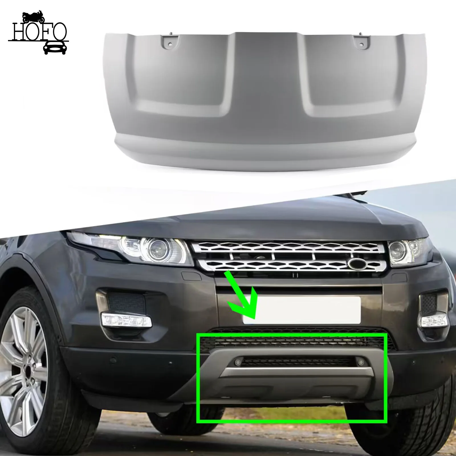 Car Towing Eye Front Bumper Tow Hook Cover Lip Car Accessories For Land Rover Range Rover Evoque 2010-2015 LR048510 ﻿
