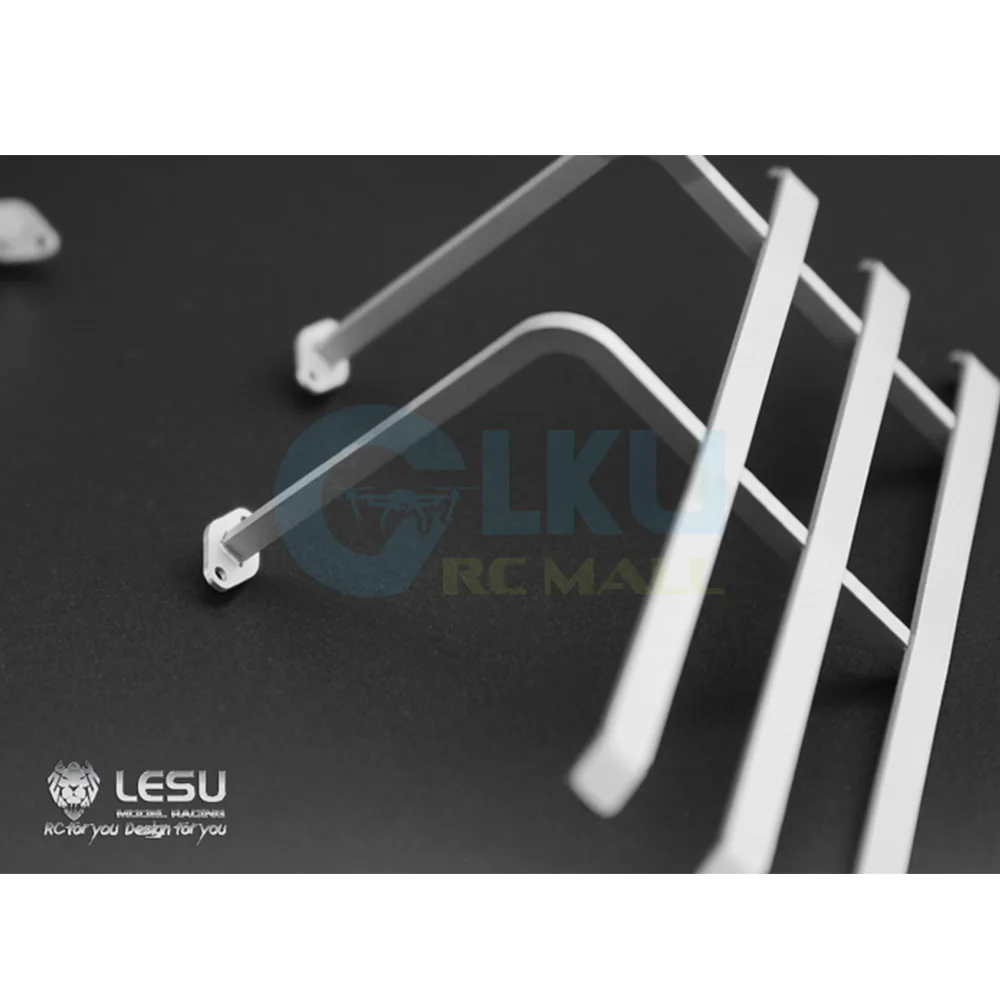 LESU LS- 20160811 -2 1/14 decoração lateral do caminhão pára-choques barra anticolisão universal tamiya modificação do caminhão acessórios de atualização