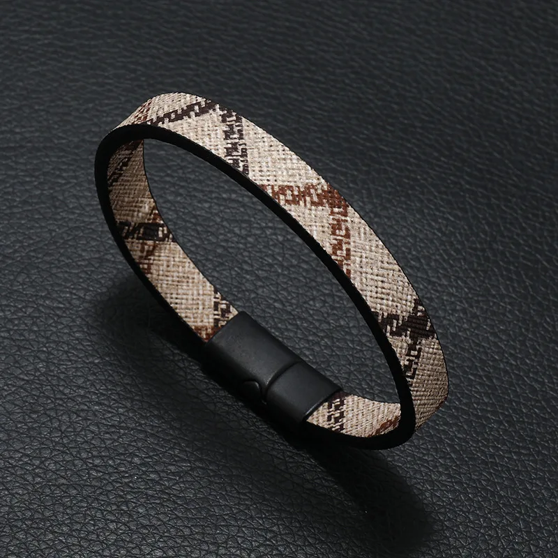 Trendy Leather Bracelets Men Stainless Steel Multilayer Braided Rope Bracelets For Male Bracelets Jewelry Pulsera Hombre