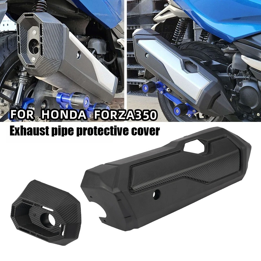 

For Honda Forza 350 FORZA350 NSS350 Motorcycle Exhaust Muffler Pipe Protection Cover Heat Shield Shell Anti-Scalding Cap