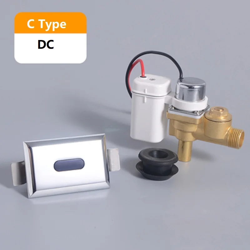 Urinal Sensor Infrared Solenoid Valve Urinal Accessories Urinal Waterproof 4 Section 5 6V Battery Box