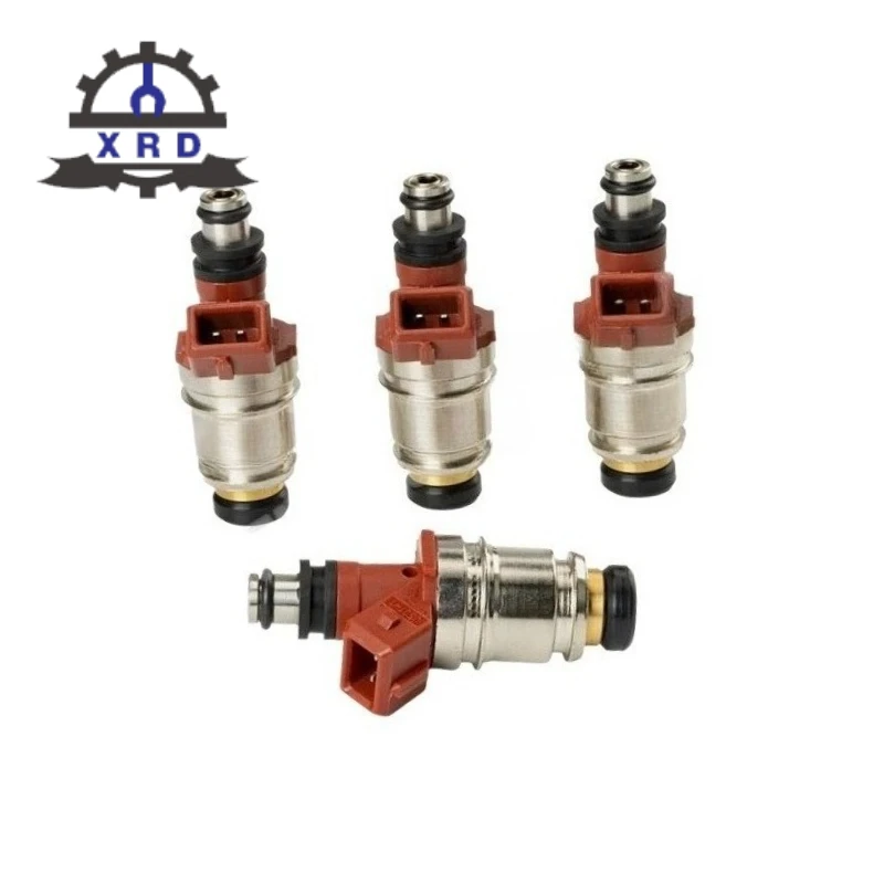 

Новая топливная форсунка (4 шт.) 1660086G00 для GMC Sonoma, Nissan Pickup D21 2.4L, 16600-86G00, JS21-1, 1660086G10, 16600-86G10