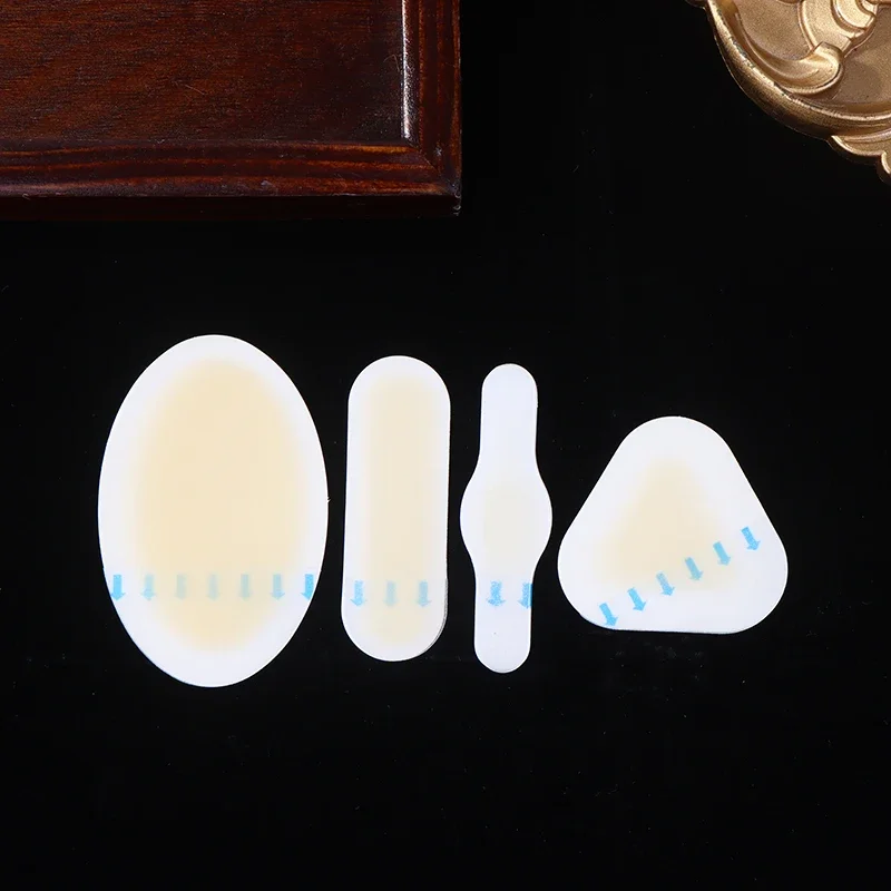 36 Uds. De yesos en blíster, Gel hidrocoloide Invisible, vendajes en blíster, cojín para talón, pie, dedo del pie y protector de la piel