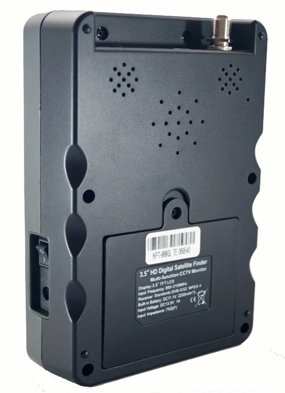 KPT-358ST DVB-S2 مكتشف إشارة الأقمار الصناعية الرقمية H.265 3.5 بوصة LCD مقابل kpt-716st kpt-717st مكتشف الأقمار الصناعية