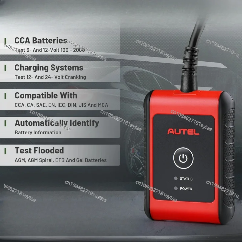 MaxiBAS BT506 Auto Battery And Electrical System AnalysisWorks With Autel MaxiSys Tablet