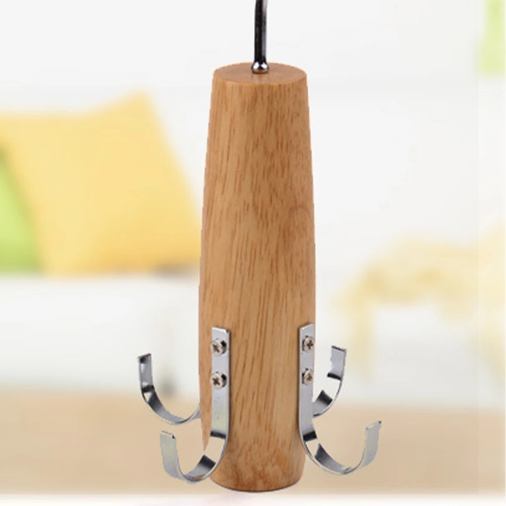 

4 Hooks Hanger Scarves Tie ganizer Storage Tie Rack Hanger Rack Multipurpose Closet Space Saver Lightweight Portable