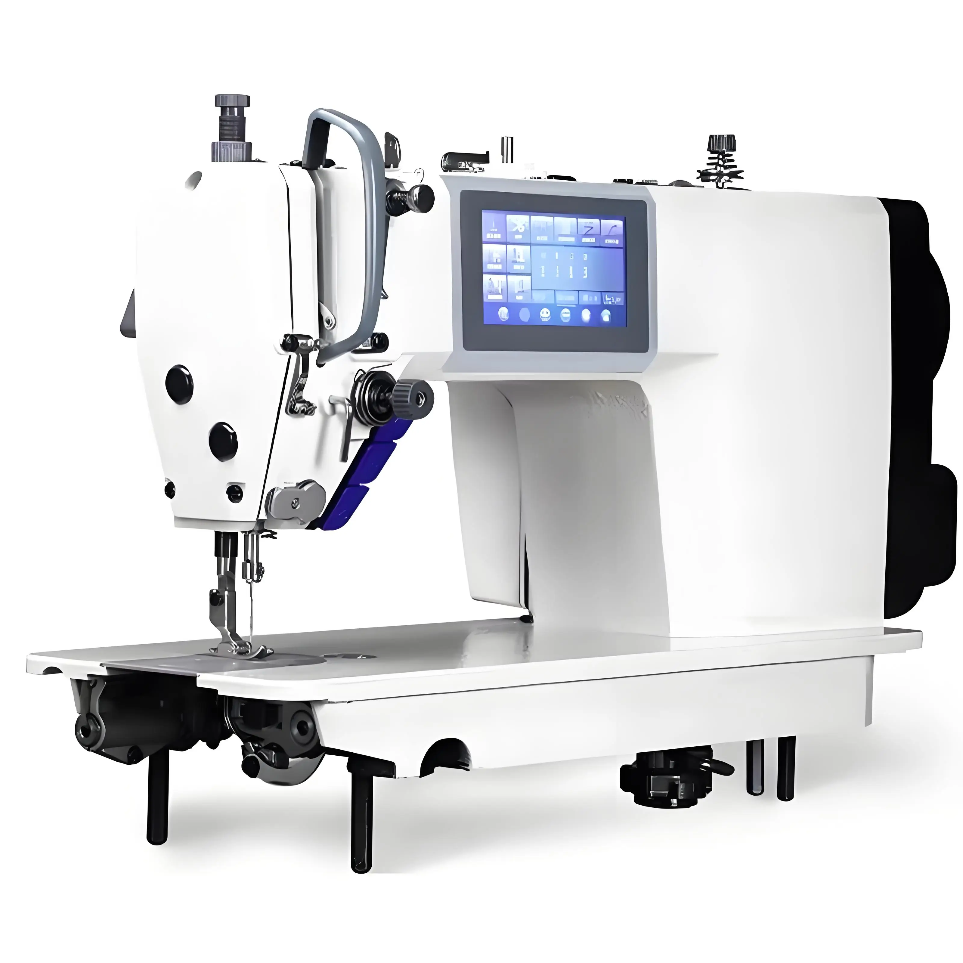 Brand New Fully Automatic High-Speed Flatbed Sewing Machine Household Industrial Touch Screen Control Computerized Motor