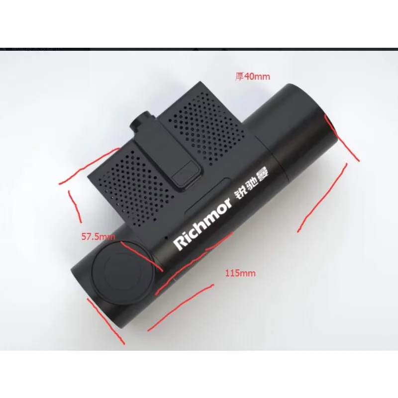 2025 Richmor Versi Baru Lensa Duel 4G 1080P Kamera Dasbor Mdvr Perekam Video Kendaraan dengan Pelacakan GPS