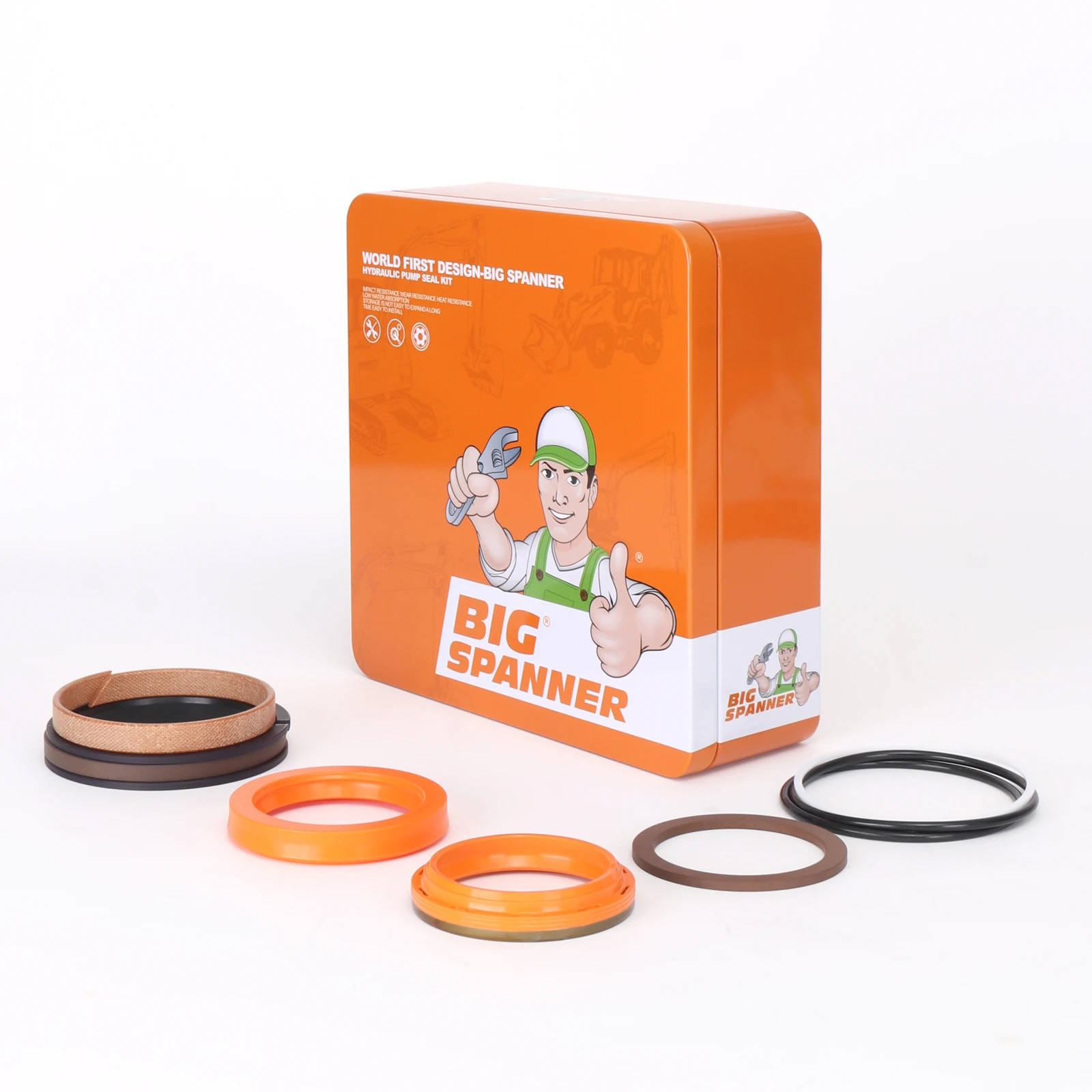 PC45R-8 Excavator Cylinder Seal Kit Custom Size Oil Seal for PTFE for komatsu Bucket Cylinder 707-98-25910