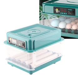 Egg Turner Egg Hatching Incubator Egg Incubators Automatic Adjustable Tray Incubator Household Egg Turner for Hatching