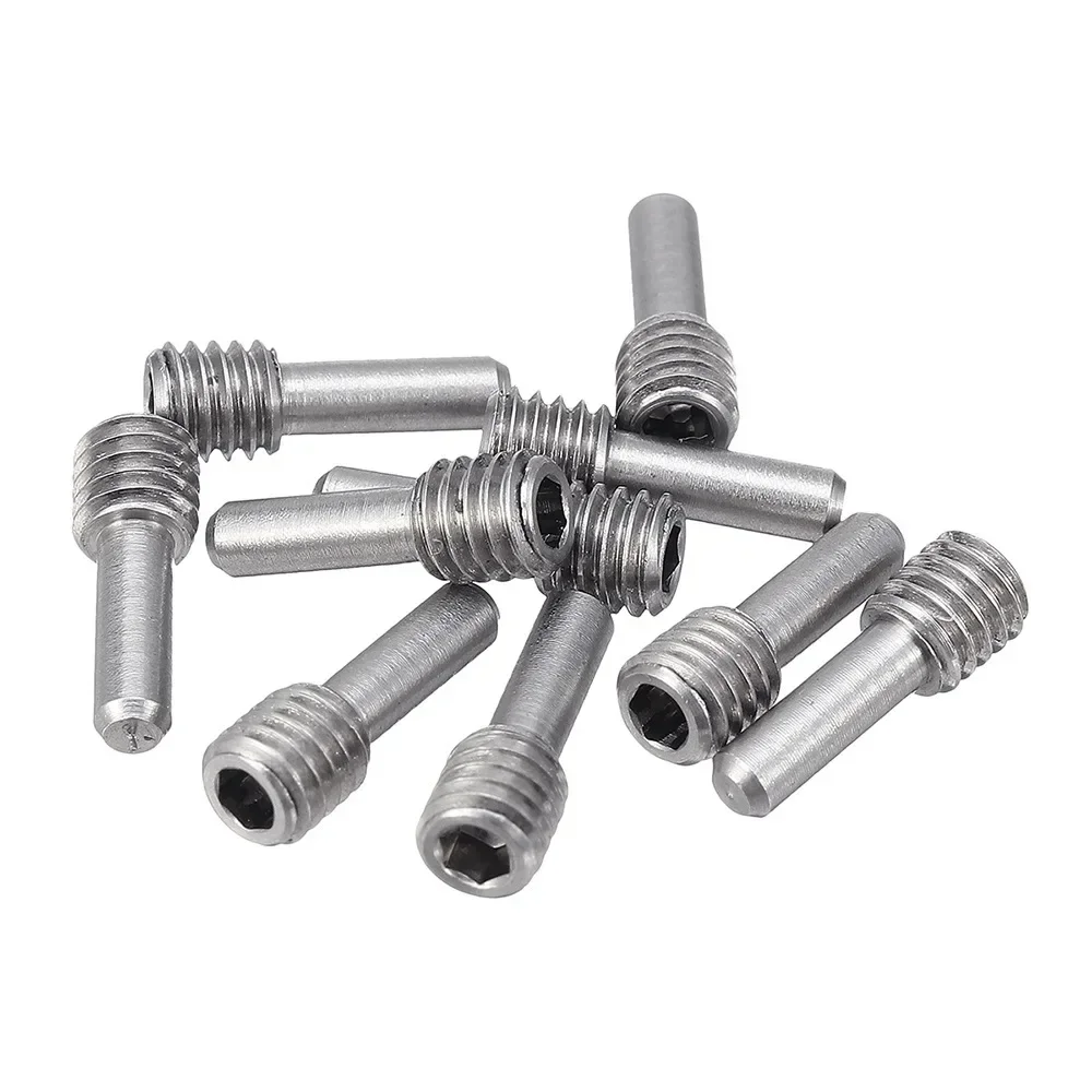 10pcs M3 M4*12 Grub Head Screw for 1:10 Trxs SCX10 Transmission Shaft RC Buggy Climbing Car Truck Truggy spare part S297