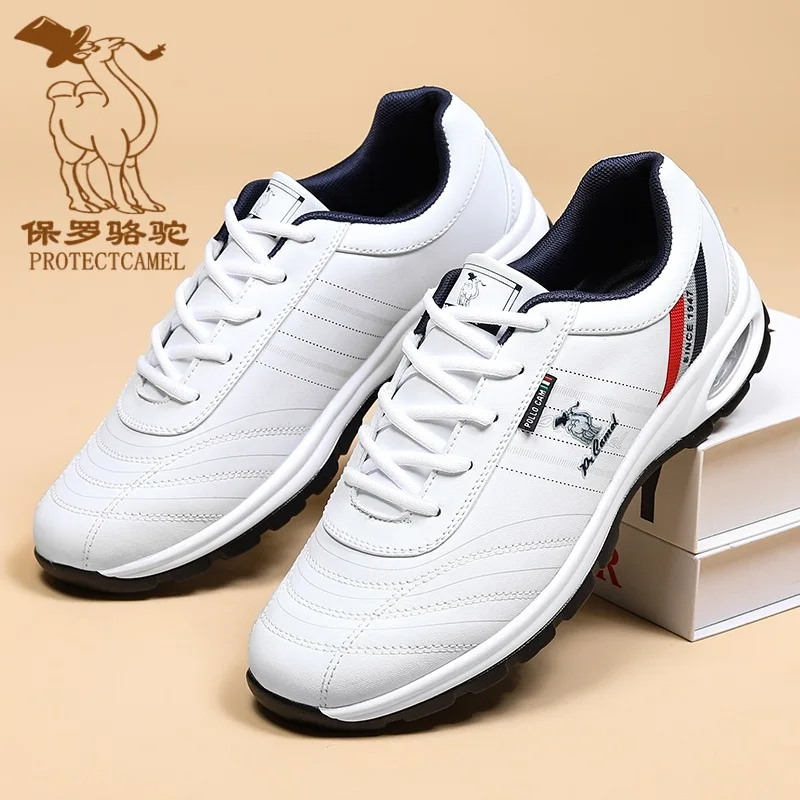 

Spring Autumn New Mens White Sneakers Thick Sole Height Increasing Outdoor Running Casual Sports Shoes