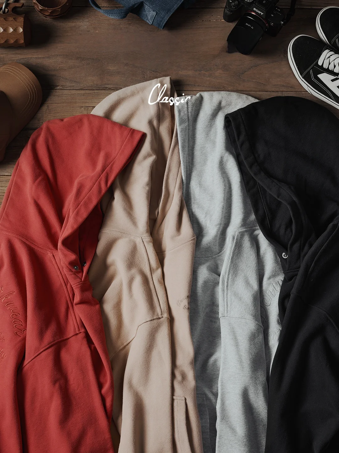 

Мужская толстовка свободного кроя из хлопка с эффектом карбонового браширования и вышитыми буквами от Simwood, повседневная молодежная одежда