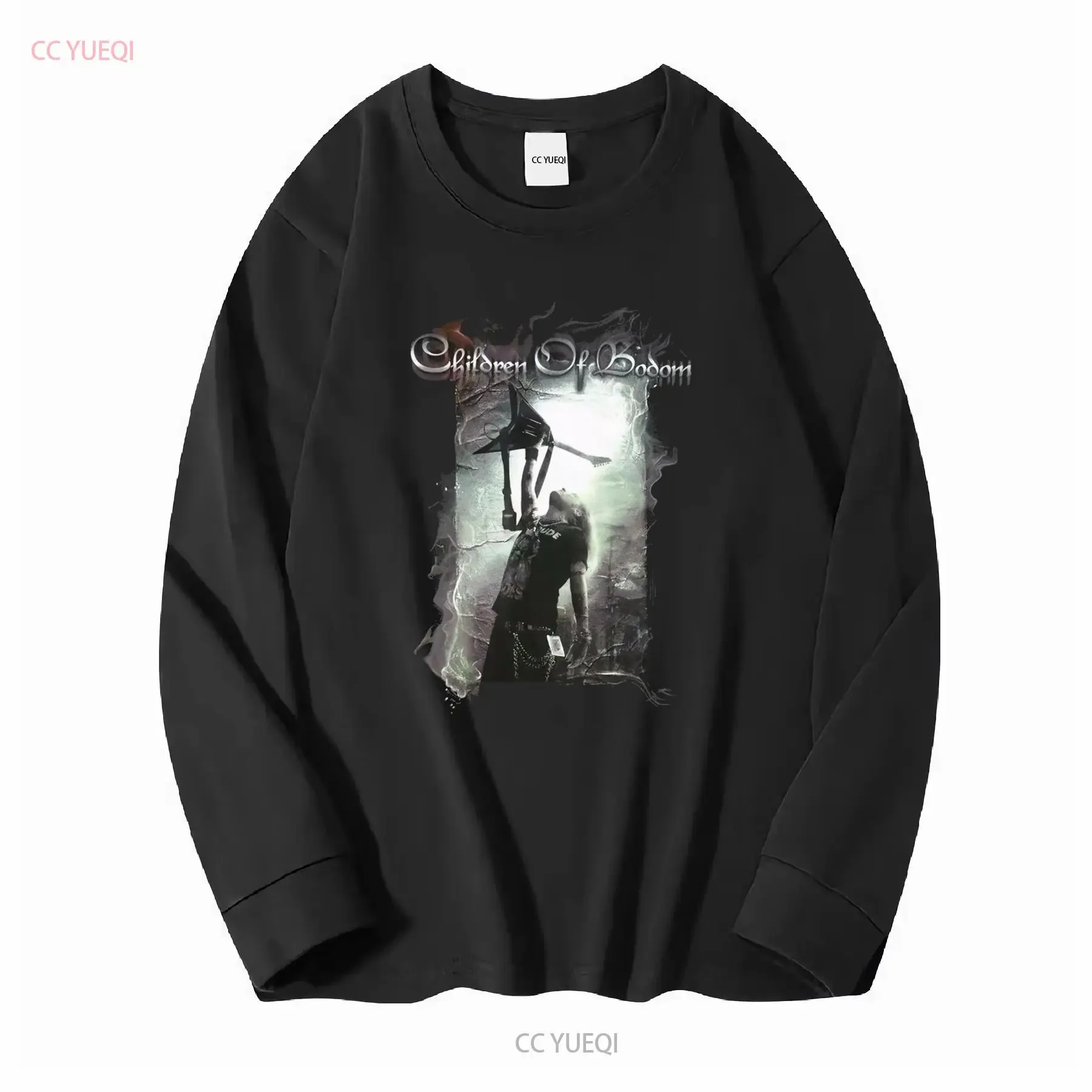 Alexi Laiho Children Of Bodom Black All Size S to 5XL T Shirt K2010 vintage Washed fashion homme Slightly Casual streetwear