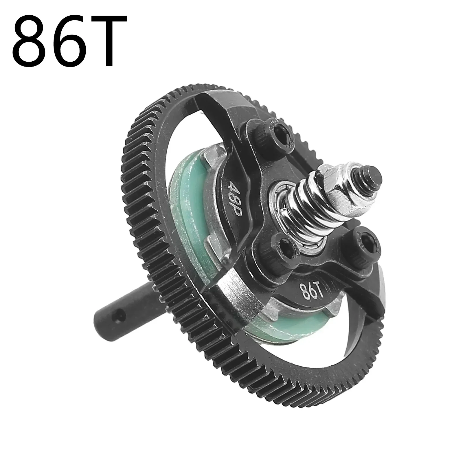 Steel 48P 72T 76T 83T 86T 90T Spur Gear Slipper Clutch for 1/10 Traxxas Slash 2WD Bandit Rustler Stampede 2WD Upgrade Parts