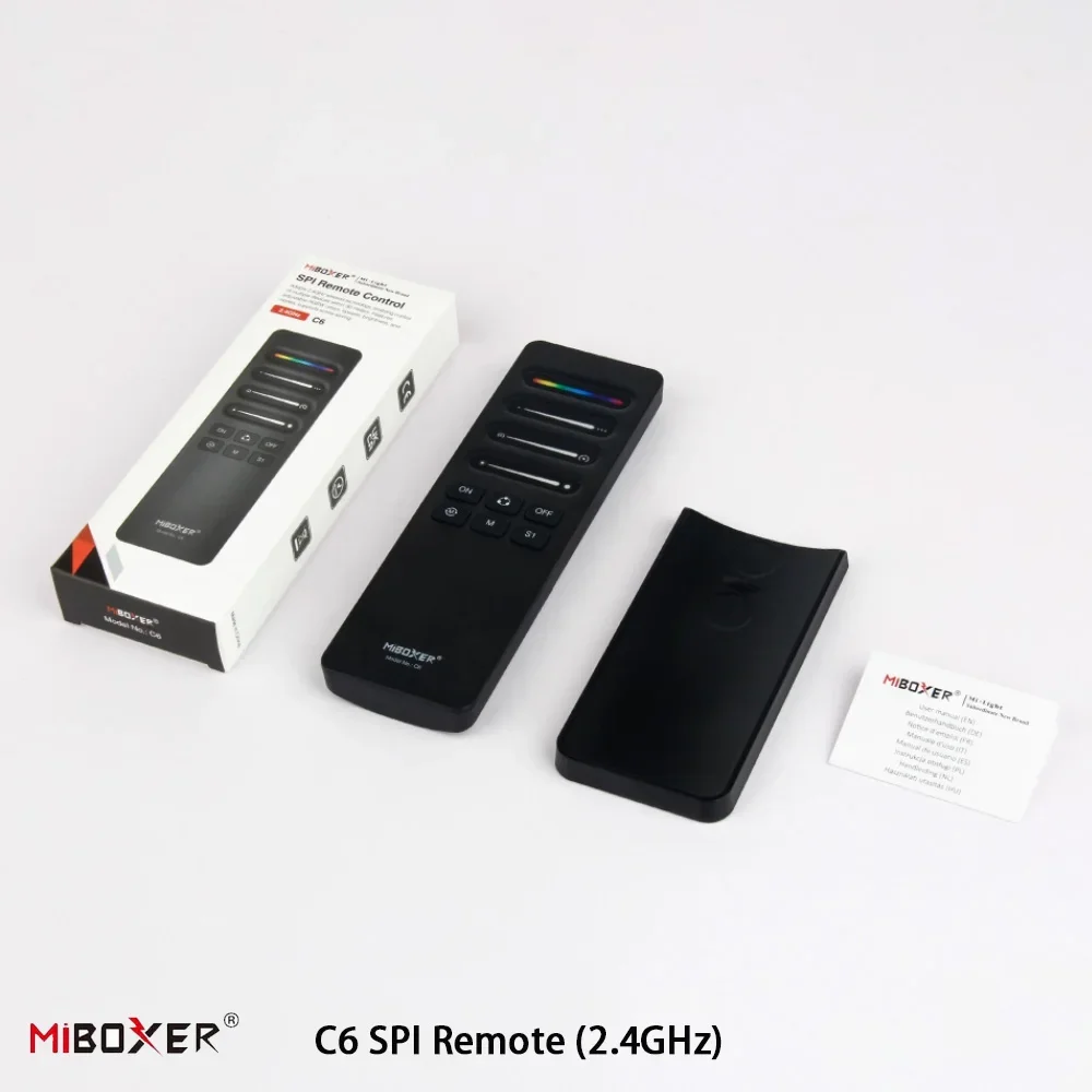 DC5-24V Miboxer 3in1 Single Color+RGB+RGBW 2.4G RF LED Light Dimmer Wall Panel Remote Controlfor WS2811 WS2812 WS2815 LED Strip