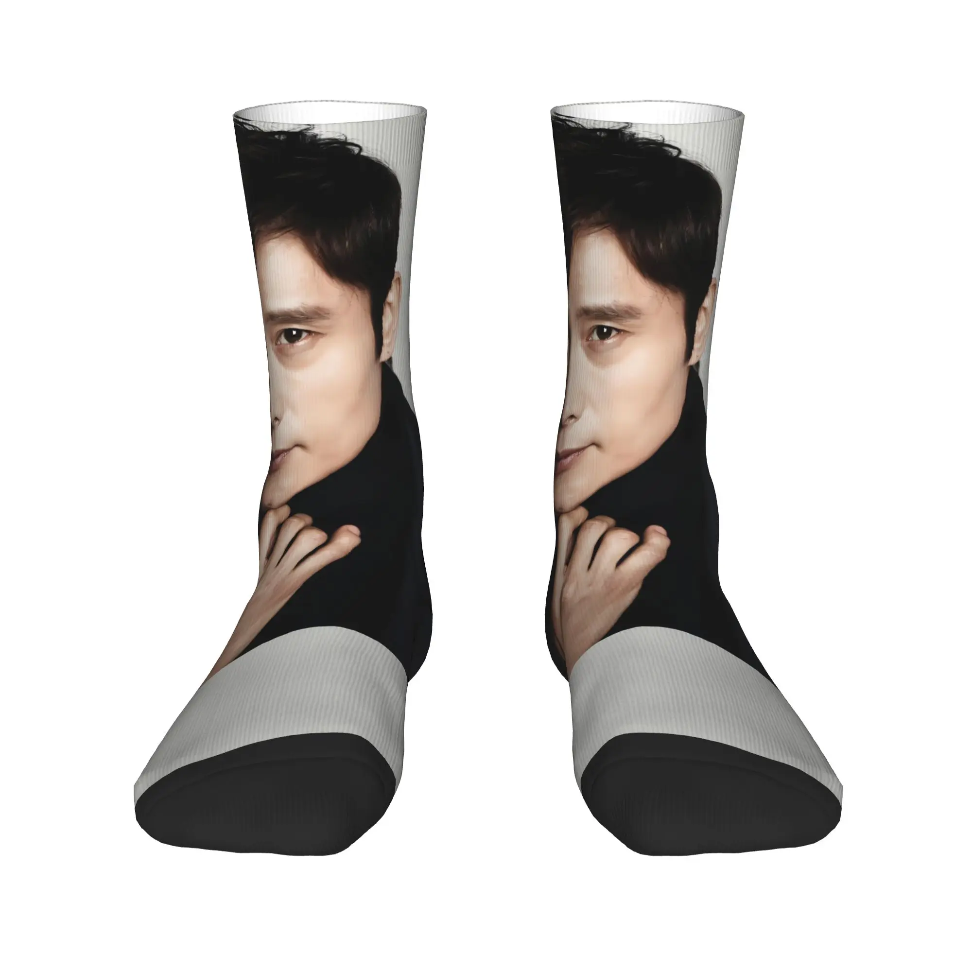 لي بيونغ هون جوارب الرجال الجوارب عالية الجودة الجوارب غير رسمية الربيع سكيت عدم الانزلاق جوارب مطبوعة هدية عيد ميلاد #2
