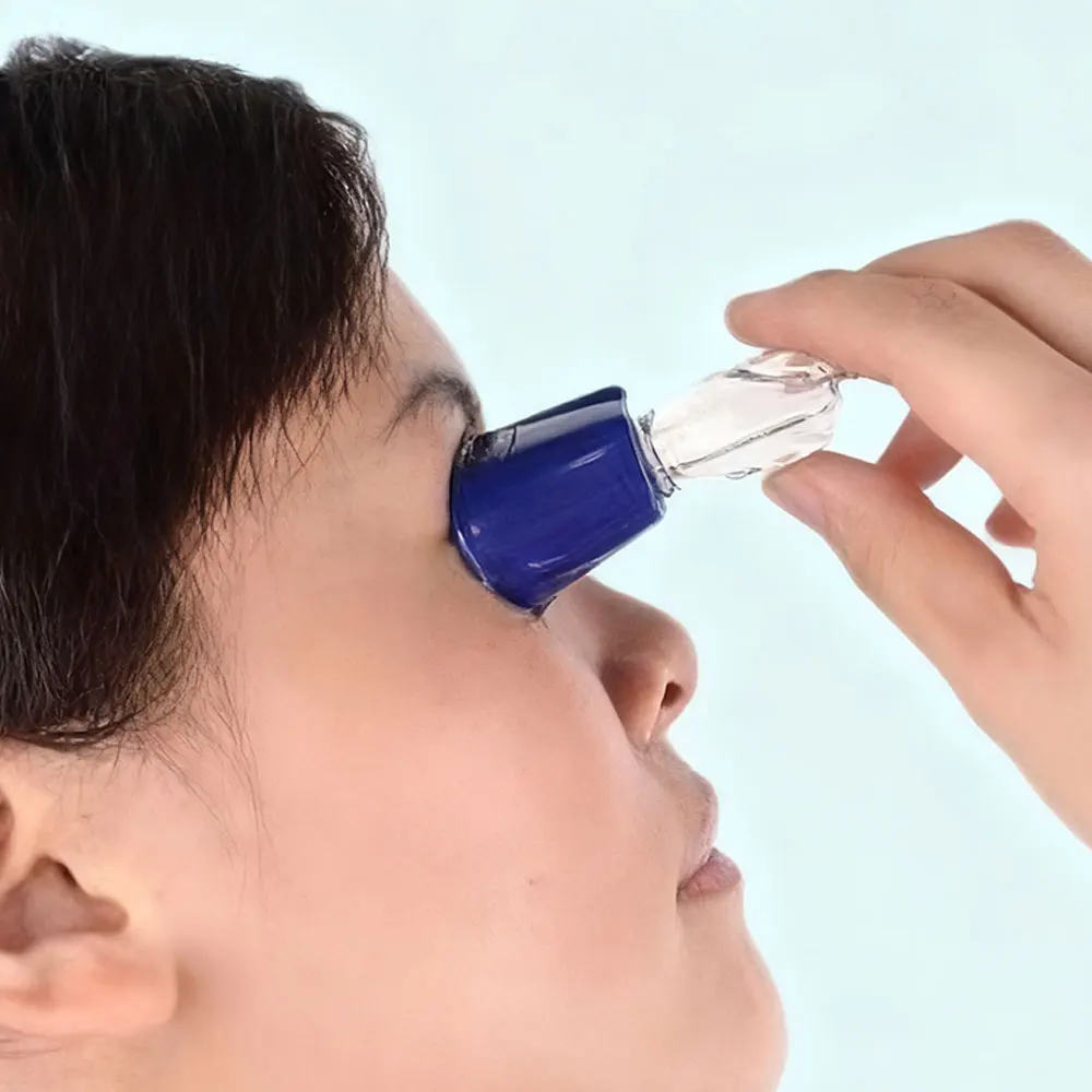 أداة توزيع قطرة العين المحمولة دليل قطرة العين أداة حامل الزجاجة أجهزة مساعدة زجاجة قطرة العين لكبار السن #5