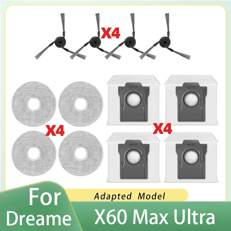 compativel-com-dreame-x60-max-ultra-pecas-completas-para-aspirador-escova-lateral-saco-de-po-pano-de-limpeza-e-acessorios-de-reposicao