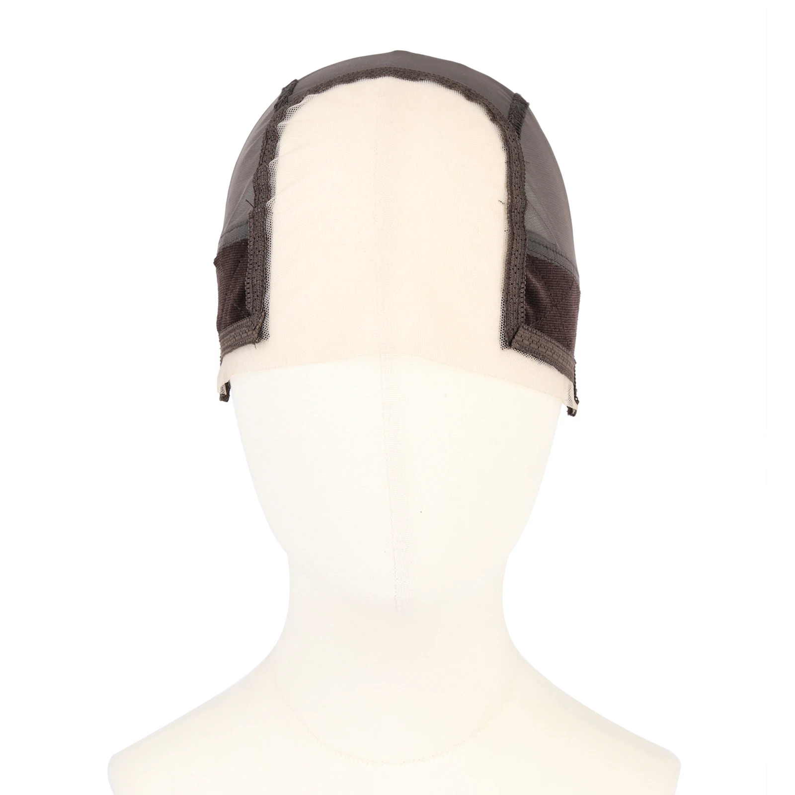 Alileader Adjustable Velvet Mesh Wig Cap Non-Slip Breathable Hair Extension Tools with U Part Lace Front Comfortable Headband