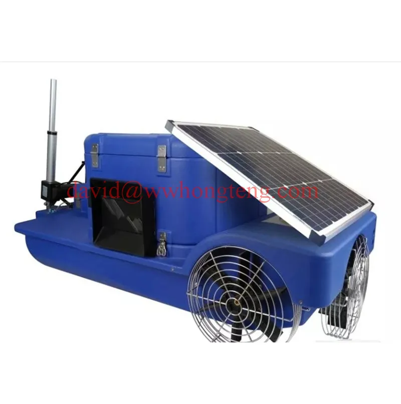 med Quantitative Shrimp Pond New Feeding MachineShrimp Crab and Fish Pond Automatic High-speed Feeder Solar Ti