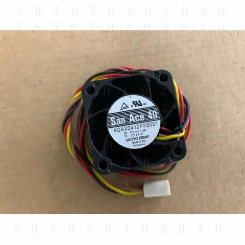 L+ for 40mm 9GAX0412P3S001 4cm 4028 12V 1.3A 4 lines pwm cooling fan 40x40x28mm