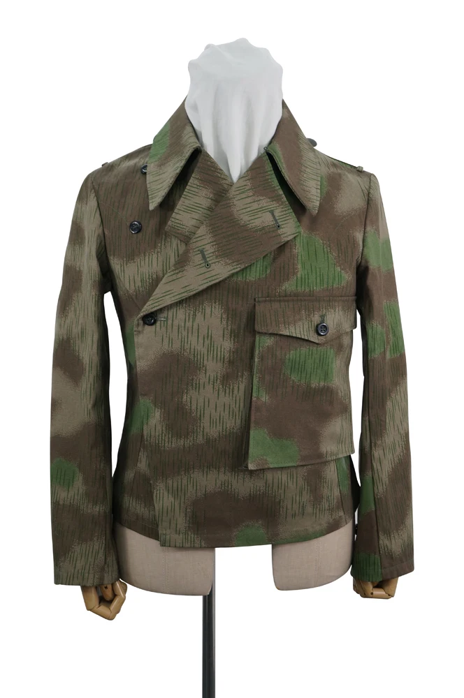 Chaqueta de camuflaje con astilla para hombre y mujer, abrigo con diseño de Heer alemán Marsh Sumpfsmuster 44, de Color, de la Segunda Guerra Mundial, Tipo II, GUCC-016