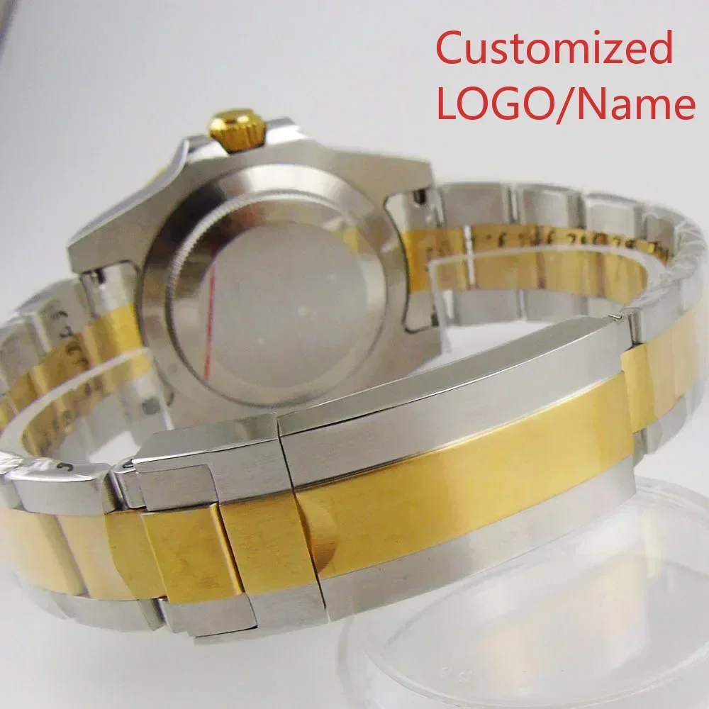 A88 Store  Automatic Mechaniacl Movement Diving Fashion Sport Watch Ceramic Bezel Sapphire Two Tone for Men Watches Customized