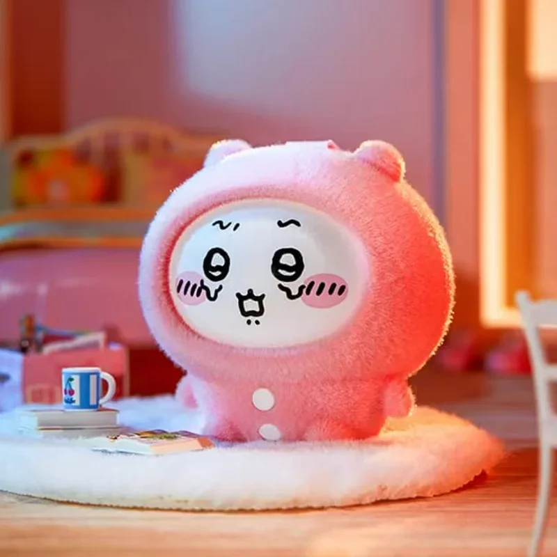 Chiikawa série pyjamas boîte aveugle à changement de visage pendentif en vinyle mignon sac Giyi suspendu Usach cadeau de vacances cadeau d'anniversaire pour fille