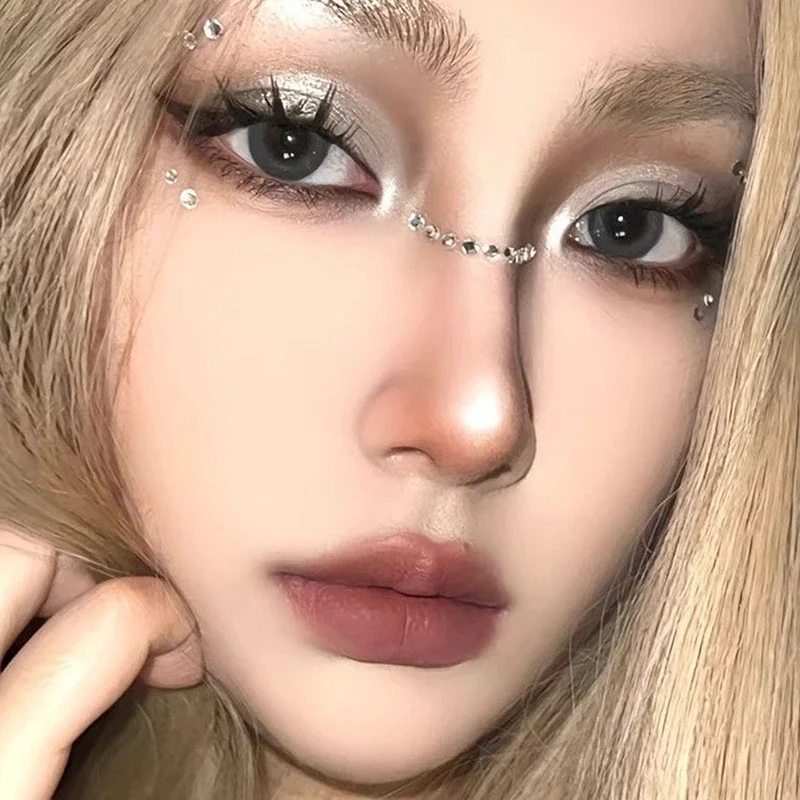3D Face Jewelry Crystal Diamond Tattoo Stickers DIY Women Eyes Face Body Star Moon Rhinestones 3D Makeup Art Stage