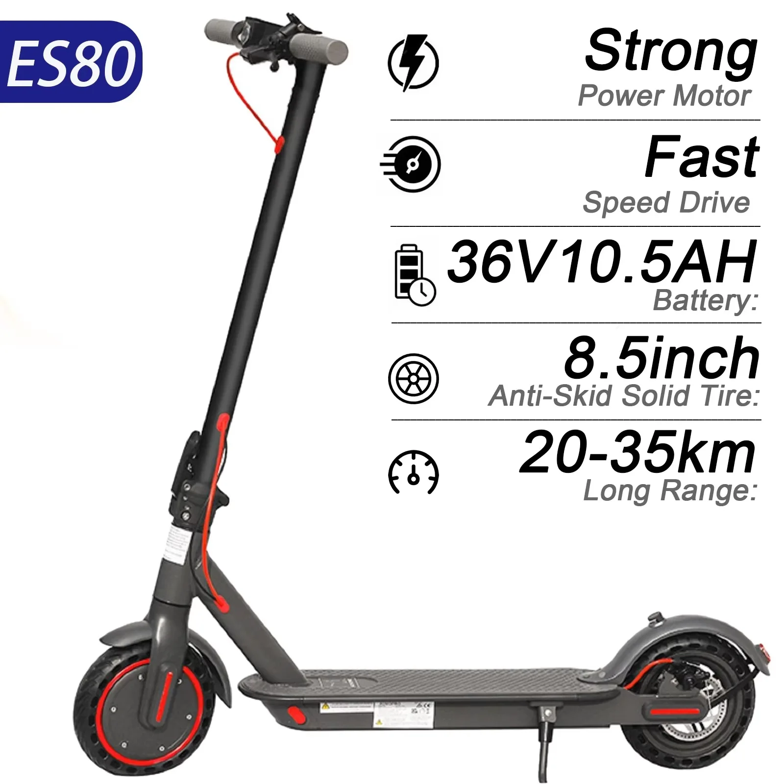 JUICEASE Draagbare elektrische scooter 16/45KM Smart APP Snelle snelheid Energiebesparende motor Waterdichte IP65 elektrische scooter