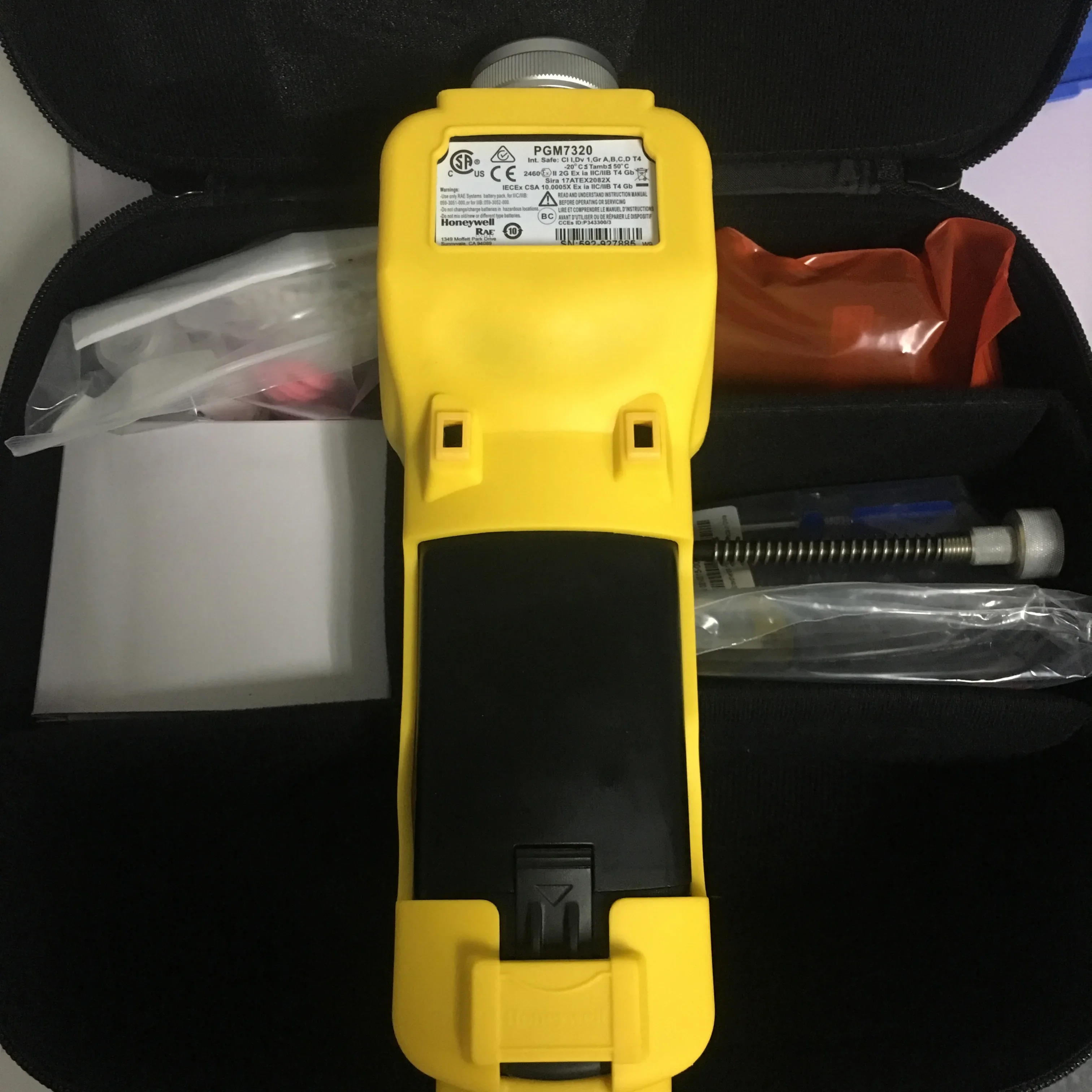 MiniRAE 3000 PGM-7320 Volatile Organic Gas Detector VOC   MiniRAE3000   PGM 7320