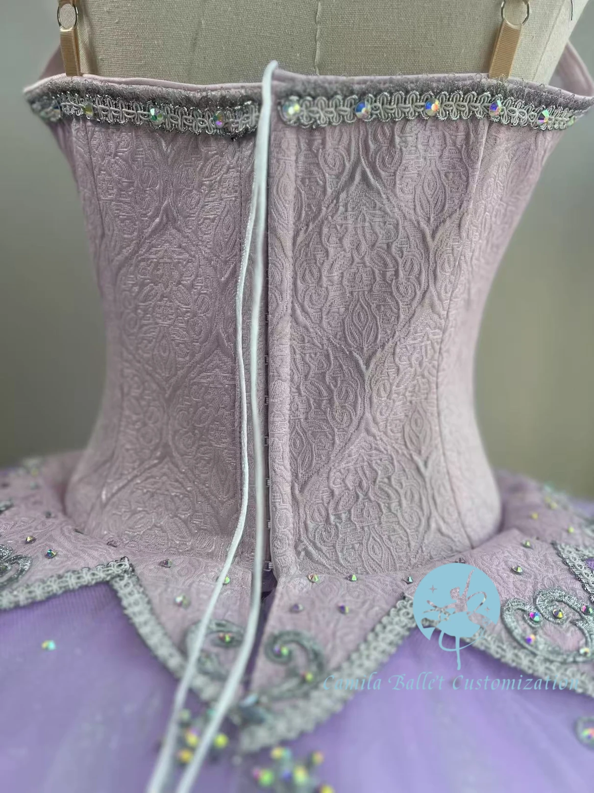 جديد أرجواني فضي الجنية النوم الجمال الباليه توتو تنورة PDE عرض المنافسة تنورة مخصصة للبالغين والأطفال #4