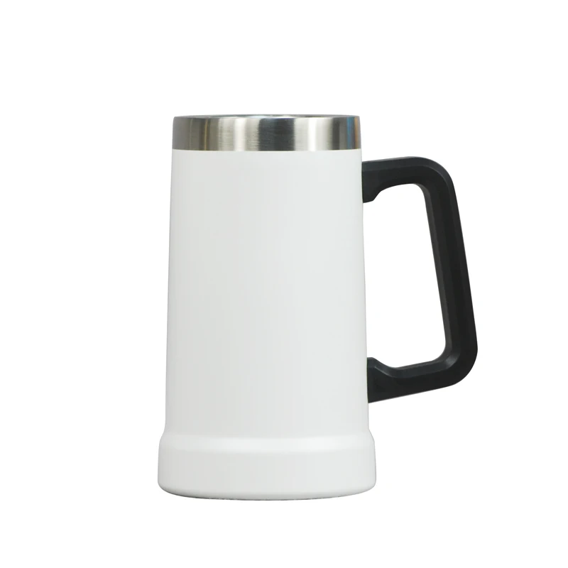 

Hot Sale Personalized Beer 24OZ Stainless Vacuum Mug with Grip