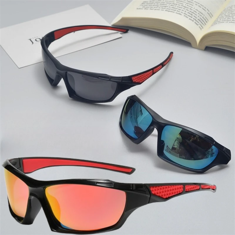 2PCS UV400 Mode Sport Sonnenbrille Polarisierte UV Schutz Männer und Frauen UV400 Brillen Anti-Glare Angeln Radfahren Sonnenbrille
