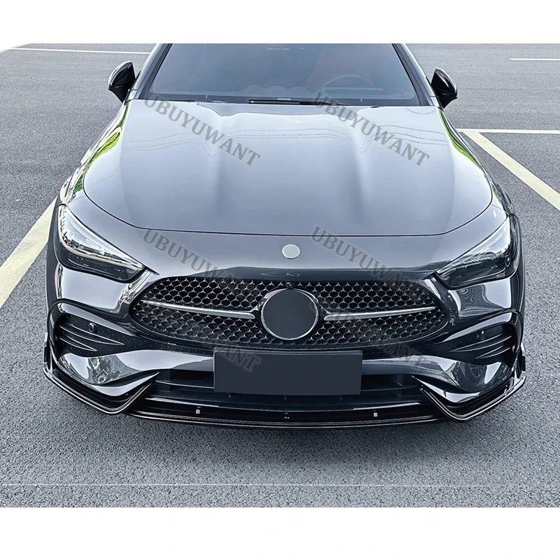 Для Mercedes-Benz CLE Coupe C236 CLE260 300 CLE53 передний бампер, специальные детали, спойлер на переднем подбородке, сплиттер, защита, комплекты кузова Для Mercedes-Benz CLE Coupe C236 CLE260 300 CLE53 передний бампер, специальные детали, спойлер на переднем подбородке, сплиттер, защита, комплекты кузова