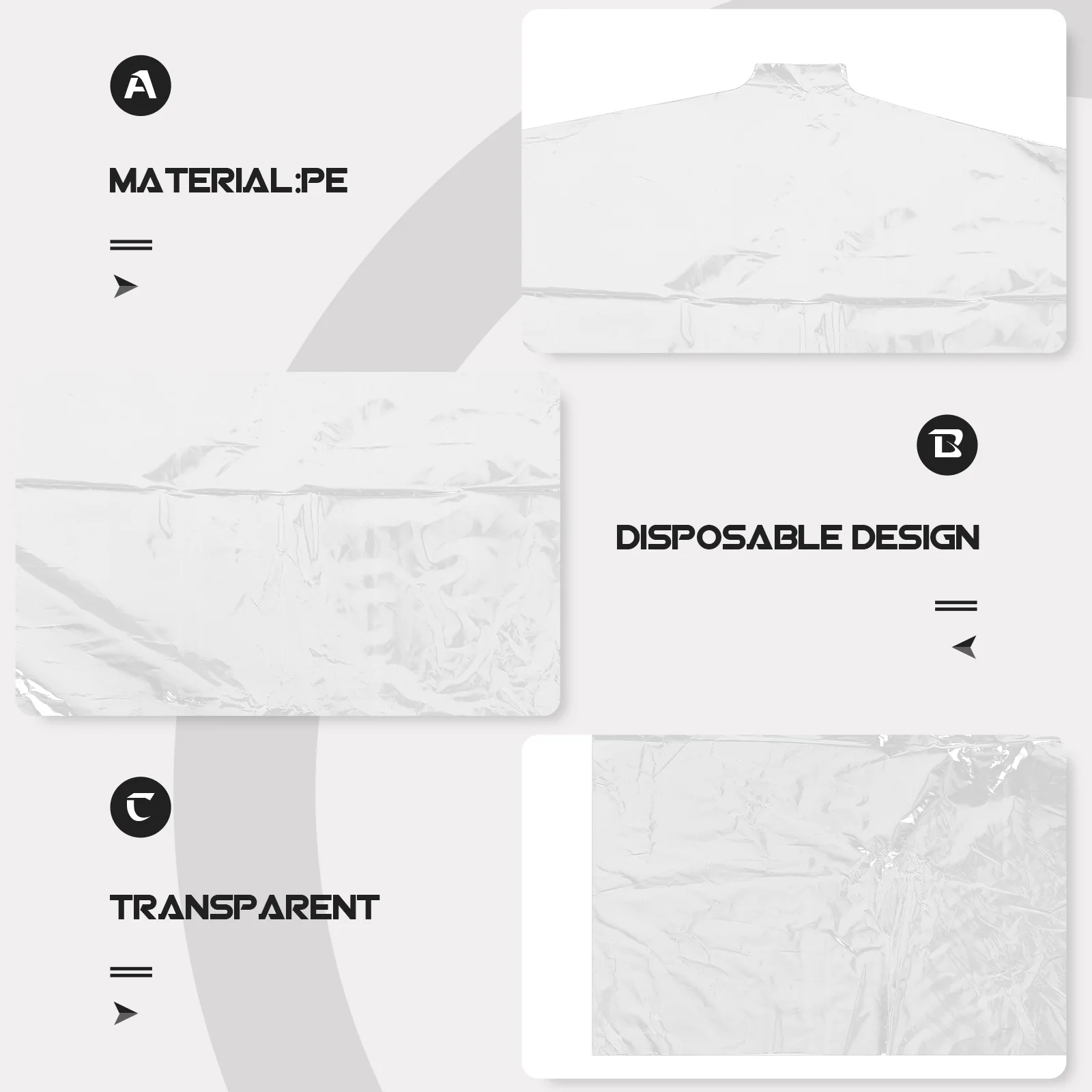 

50 шт., чехол для детской одежды, прозрачные тонкие подвесные сумки для одежды, пылезащитные сумки для хранения костюмов, платьев, пальто