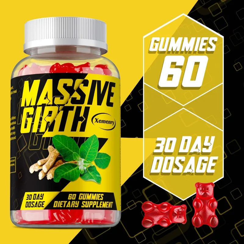 Ashwagandha Maca Gummies - Regulates Mood, Balance Hormones, Muscle Growth and Recovery, Improve Energy and Endurance
