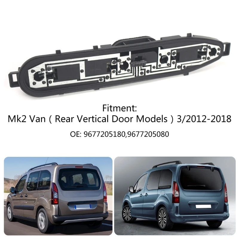 

9677205180 9677205080 Держатель печатной платы заднего фонаря для Berlingo Mk2 D7YA