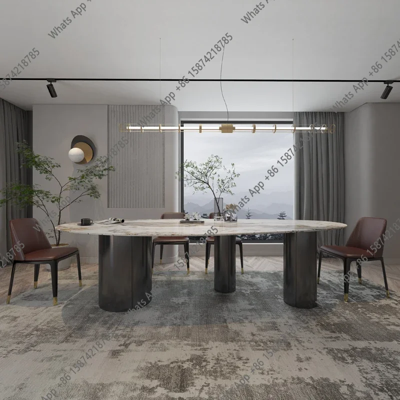 J Transport Kitchen Dining Table Living Room Party Nordic Luxury Modern Dining Table Set Salon Enclosed Muebles Salon Furniture