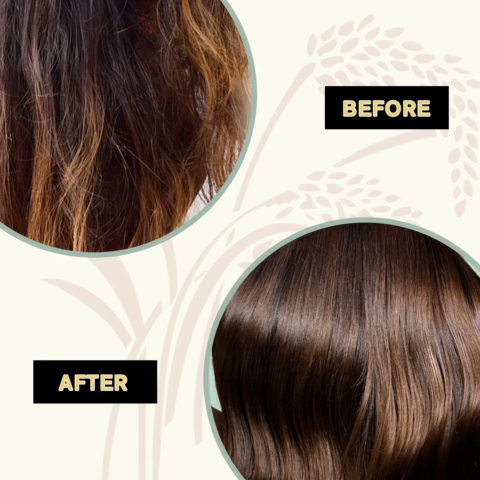 شامبو وبلسم الأرز (1-3 قطع). صابون صلب يعزز النمو ويقوي الشعر وينظف فروة الرأس ويحارب القشرة.