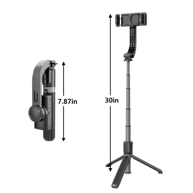 

Selfie Stick Gimbal Stabilizer 360 degree Rotation Tripod with Wireless Remote Control Portable Phone Holder