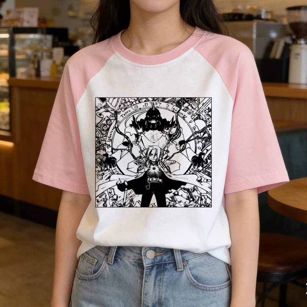 Fullmetal Alchemist t shirt shoujo kawaii party dollette 2000s t-shirt cute clearance sales scene  grunge streetwear