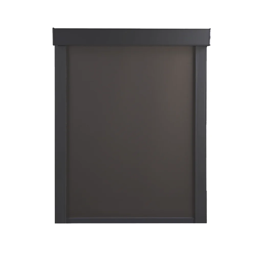 Bedroom roller blinds with side tracks. Complete darkness for deep sleep. Silent operation. Thermal insulation. Custom fit. Get