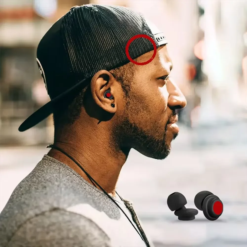Soft Silicone Earplugs Reusable Waterproof Noise Isolation Ear Guards For Aquatic Sports Nap Road Trip Reading Camping Bath