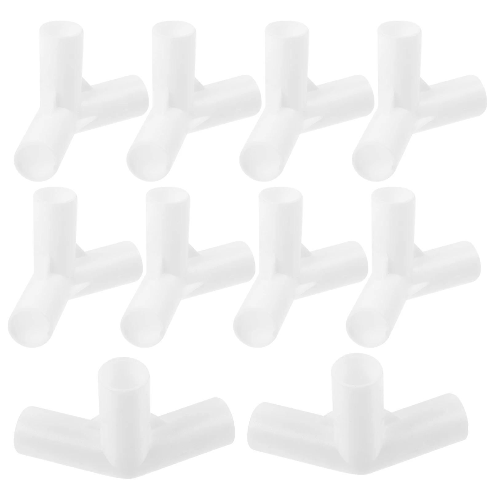 

20pcs Tent Pole Connector Three Way Plastic Joint Camping Pipe Adapter Replacement Parts Sturdy Support Outdoor