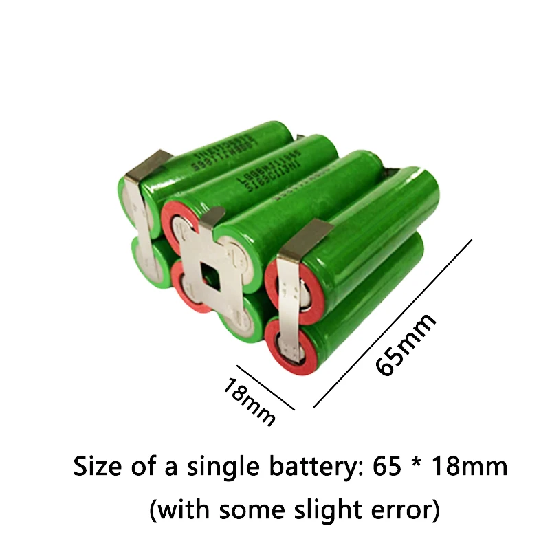 12V US18650 Battery 7000mAh 30amps for 12.6v Screwdriver Battery Weld Soldering Strip 3S2P 12.6v Battery Pack